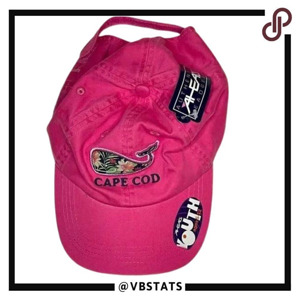 ‎Ahead Youth Pink Whale Cape Cod Ball Cap